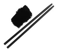 Parliky Rubber Rod Friction Electrification Experimental Supply for Students Teaching Equipment for Physics Electrostatic Experiments Practical Science Kit for Home School Random Color