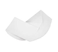 Parliky Saxophone and Flute Absorbent Paper Pads 100 Pieces for Wind Instrument Maintenance, Key Button Cleaning for Clarinet and Oboe, White Music Instrument Care Accessory