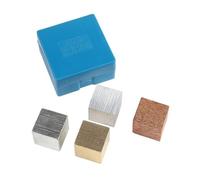 Parliky Scientific Aluminum Iron Copper Wood Density Cube Blocks for Physics Experiments Educational Tool to Explore Buoyancy and Material Properties Practical Kit for School and Home