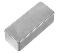 Parliky Screw-sealed Aluminum Enclosure Box for Guitar Pedal DIY Kit Alloy Case for Secure Storage and Internal Use Sturdy Project Box with Enhanced Protection