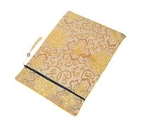 Parliky Scripture Bag Zippered Pouch for Bible Carrying Case Cloth Storage Container Tassel for Buddhist Scriptures Sundries and Wrapping Pouches