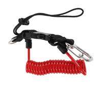 Parliky Scuba Retractable Camera Lanyard with Stainless Steel Quick Release Buckle Coiled Spring Anti-Lost Rope for Underwater Diving Compatible with DSLR Housing Secure Scuba Snorkeling