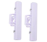 Parliky Sheet Music Clips Sturdy Abs Plastic and Spring Steel Material 2 Pcs Convenient to Use for Music Players and Lovers with Design and Books as Choice