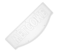 Parliky Silicone Epoxy Mold for Welcome Letter Sign Durable Wear Resistant Crystal Casting Mold Lightweight Easy DIY Craft Tool for Home Decor and Desktop Ornament Making