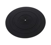 Parliky Silicone Platter Pad for Turntable 29.5cm Vinyl Record Player Pad Soundeck Platter Mat Disc Protective Mat Shockproof Vibration-free