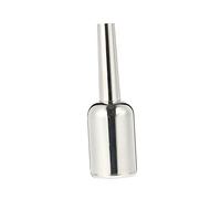 Parliky Silver Plated Mouthpiece Trumpet Instrument Accessory for Trumpet Playing Comfortable Fit Portable Silvering Mouthpiece