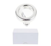 Parliky Simple Horn Professional Player Silver Mouthpiece Practice Accessory for French Horn Durable Practical Tool for Students and Intermediate Musicians