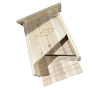Parliky Simple to Operate Outdoor Bat House Pet House for Courtyard Bat Box Craftsmanship
