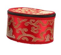 Parliky Singing Bowl Storage Bag Random Color 12cm Diameter Full Moon Bowl Case for Meditation and Holistic Healing