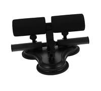 Parliky Sit-up Assistant Bar with Suction Cups Adjustable Height Sit-up Aid for Home Fitness Portable Abdominal Exercise Device for Users