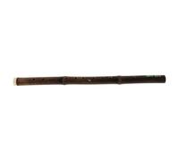 Parliky Six-hole Purple Bamboo Flute Handmade Chinese Vertical Flute Instrument for Beginners Professional Wooden Wind Instrument with Classic Design