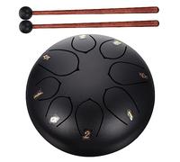 Parliky Small Drum Steel Tongue Drum Kit Practical Percussion Instrument for Boys and Girls Adults Playing