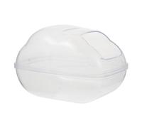 Parliky Small Pet Bath Basin Portable Hamster Bathtub Bath for Hamster Rodent Toilet