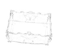 Parliky Small Pet Bathing Crystal Acrylic Hamster Bathtub Guinea Pig Bath Basin Pet Supplies Modern Home Complement