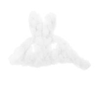 Parliky Small Pet Warm Plush Hat Headwear with Rabbit Ears for Hamsters Guinea Pigs Rabbits Kitten Cozy Costume Accessory for Photos Halloween Christmas Parties and