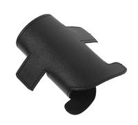 Parliky Small Size Trumpet Valve Leather Guard Cover Leather Trumpet Valve Protector Pad Accessory Suitable for Standard Brass Instruments