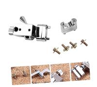 Parliky Snare Drum Metal Strainer Regulator with Durable Throw off Clamp Smooth Operation for Standard Snare Drums Easy Installation Includes Mounting Screws