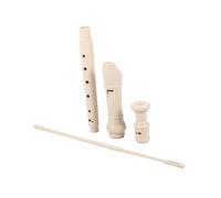 Parliky Soprano Recorder with Cleaning Rod for Boy Girl Abs Flute Instrument Safe and Durable Music Toy for Beginners for Developing Motor Skills and Musical Creativity