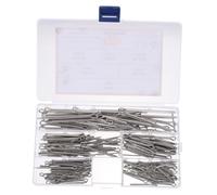 Parliky Stainless Steel Cotter Pin Clip Spring Cotter Pins Fasteners for Engine Repair Tractor Farm Equipment Truck Lawn Mower Garage Workshop