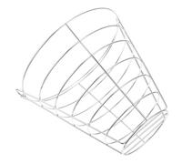 Parliky Stainless Steel Golf Ball Container with Handle Portable Outdoor Sports Bucket for Golfers Basket for Driving Range and Backyard Holds Balls Lightweight and Pressure Resistant