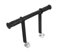 Parliky Stainless Steel Stroller Handlebar Extender for Pushchair Comfortable Grip Handle Extension Bar for Lightweight Buggy and Wheelchair Easy Install Stroll Accessory