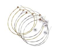 Parliky Steel Strings Kit 7pcs for Lyre Harp Replacement with Sturdy Material Suitable for String Instrument Enthusiasts and Beginners