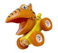 Parliky Stegosaurus Inertial Car Dinosaur Press Go Friction Push Vehicle for Educational Play Coasting Dinosaur Shape Car for Hand-eye Coordination Improvement