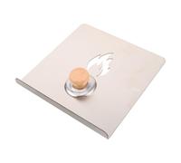 Parliky Stove Windshield Stove Door Seal and Baffle Fire Pit Wind Guard Silver