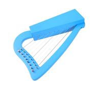Parliky String Harp Small Polished Wood Harp Classical Style Musical Instrument for Beginner Adults Professional Music Lover Presents in Classroom