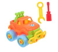 Parliky Take Apart Car Vehicle Model for Early Education Assembly Plaything Smooth Plastic Construction Hands Disassembly and Building Develops Problem Solving and Fine Motor Random Color