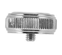 Parliky Tenor Horn Valve Buttons in White Copper Nickel Plating Replacement Parts Improving Playing Fluency and Accurate Response for Replacing Old Or Missing Buttons