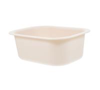 Parliky Thickened Small Basin for Changing Table Plastic Basin Lid Boy Girl for Wash Station for Nursery Use