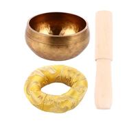 Parliky Tibetan Singing Bowl Set for Meditation Authentic Tibetan Bowl Crafted from Copper for Yoga and Spiritual Practices Sound