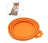 Parliky Tin Can Covers Lids Food Storage Can Lids for Pet Reusable Silicone Pet Food