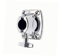 Parliky Tom Cymbal Holder Clamp Durable Drum Percussion Accessory Silver Lightweight for Drum Set Kits Adults Drummers