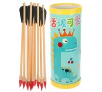 Parliky Traditional Throwing Pot and Arrow Set, 30cm ’s Educational Toss Game 10 Pieces 32cm Arrows, Outdoor Activity for Team Building and Family Fun Random Color Random Color