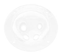 Parliky Transparent Acrylic Cat Dome Pet Carrier Accessory Breathable Semicircle Clear Dog Dome Replacement with Ventilation for Small Pets Easy to Clean Cover for Bags