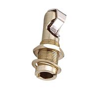 Parliky Tremolo Arm Socket Replacement Accessory Electric Guitar Guitar Accessory in Golden Metal Easy to Install Sturdy for Tremolo Bridge System