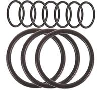 Parliky Trumpet Slide Rings 20pcs Rubber Bumper Stoppers for Cornet and Trumpet Repair Kit with Flexible Sturdy Rings for Music Accessories