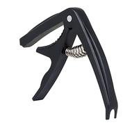 Parliky Ukulele and Acoustic Guitar Capo Clip Abs Material Black Universal Guitar Clamp Tuner Accessory for Classical and Acoustic Strings Players