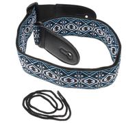 Parliky Ukulele Strap Ethnic Style Adjustable Guitar Belt for Ukulele Neck Hanging Belt Replacement for Adults