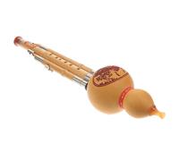 Parliky Unique Handmade Hulusi Flute Bamboo Gourd Ethnic Instrument c Key Easy Learning Rich Tone for Music Enthusiasts