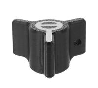 Parliky Universal Arrow Nock Alignment Turner with Chain - Black Recurve Arrow Tail Corrector and Precision Fletching Position Adjuster for Tuning and Maintenance