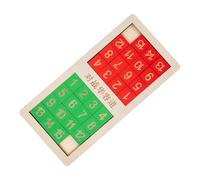 Parliky Upgraded Double-player Sliding Number Puzzle for Logical Thinking Training Game for Interaction Educational Tabletop for Early Learning and Intelligence Development