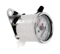 Parliky Vintage Retro Dual LED Motorcycle Odometer Speedometer Gauge DIY Accessory for Riders and Enthusiasts