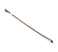 Parliky Violin Bow Ebony Frog Sandalwood Practice Bow Half Smooth Screw Straight Horse Hair