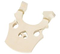 Parliky Violin Bridge Replacement for Instruments Wooden Bridge Maple Body and Screws Essential Violin Accessory for Enhanced Sound Quality