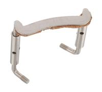 Parliky Violin Chinrest Screws Metal Clamp Replacement for Violins Integrated Design for Enhanced Stability and Fit Silver