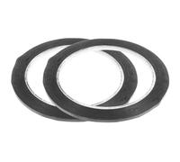 Parliky Violin Finger Positioning Tape 2pcs Black 3mm x 66m Fretboard Sticker Decals for Beginner Violin Practicing and Note Marking Accessories: 1