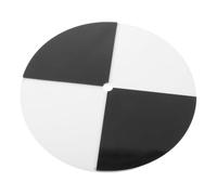 Parliky Water Monitoring Secchi Disk Water Clarity Test Disk Plastic Dualsided Black White Grid for Pond Management Stream River Research